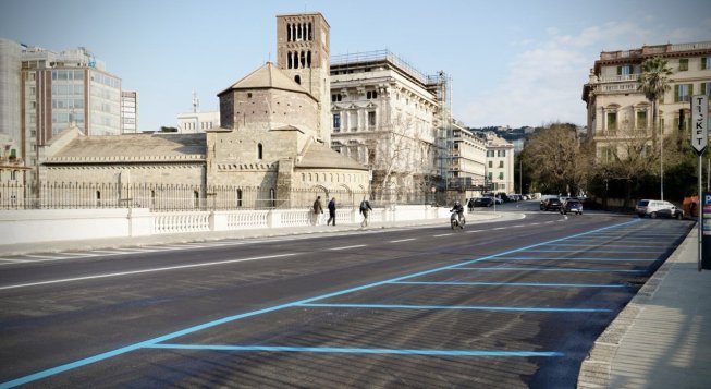 Ponte Monumentale di Genova, finiti i lavori in corso Podestà. Riapre ...